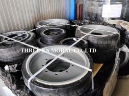 รวมล้อรถกระเช้า Boom lift . X lift . Personal lift